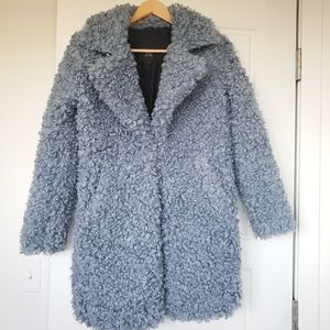 New River Island Borg Teddy Coat